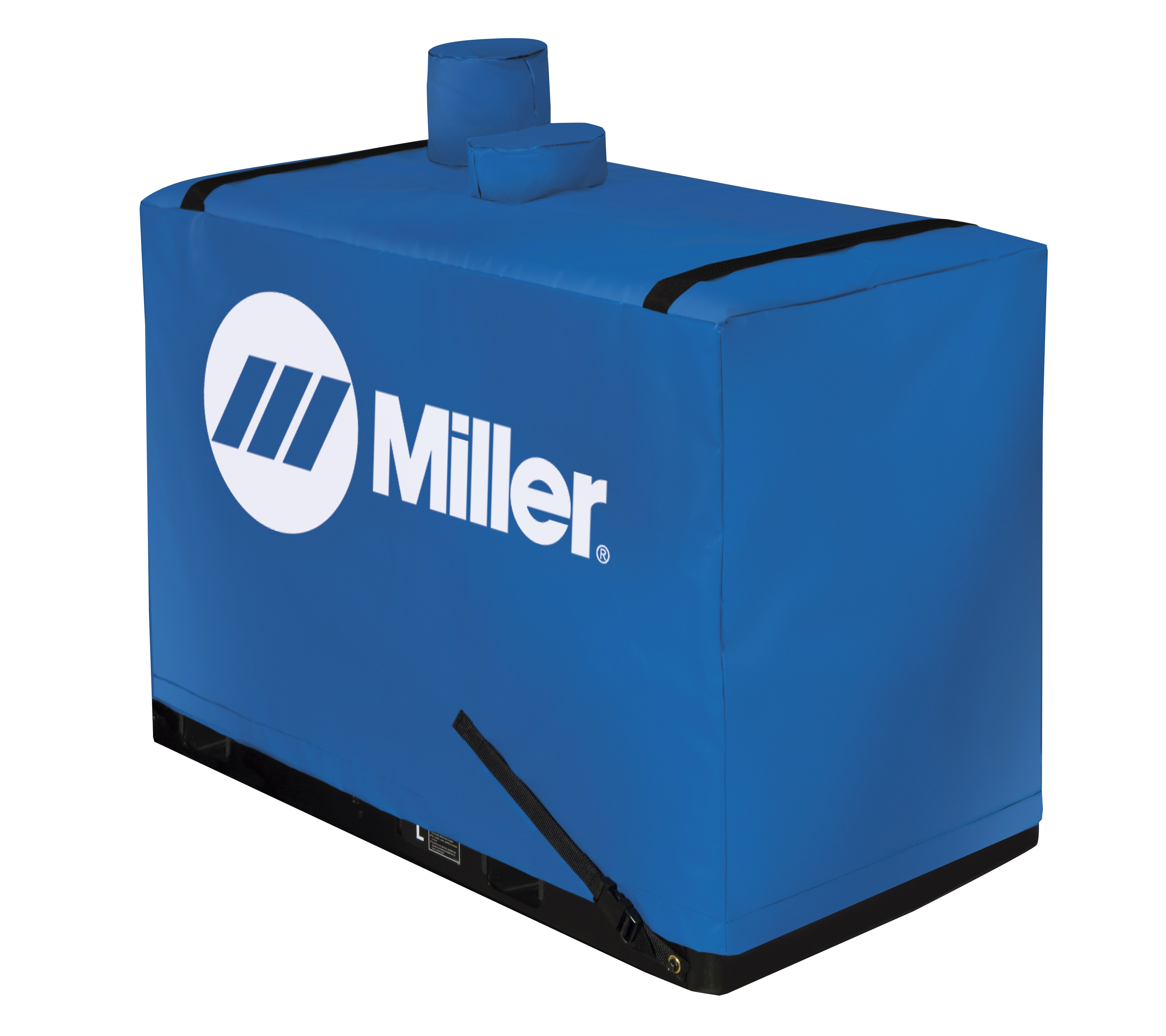 Miller Blue Protective Cover With White Miller Logo For Bobcat 225 And 250 Gas Or LP Engine Driven Welder/AC Generator